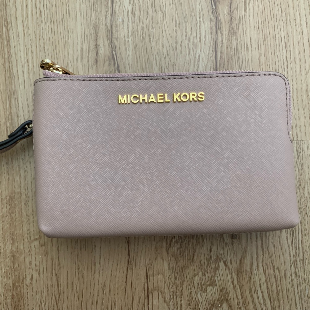 Michael Kors Wristlet Wallet Blush/Light Pink